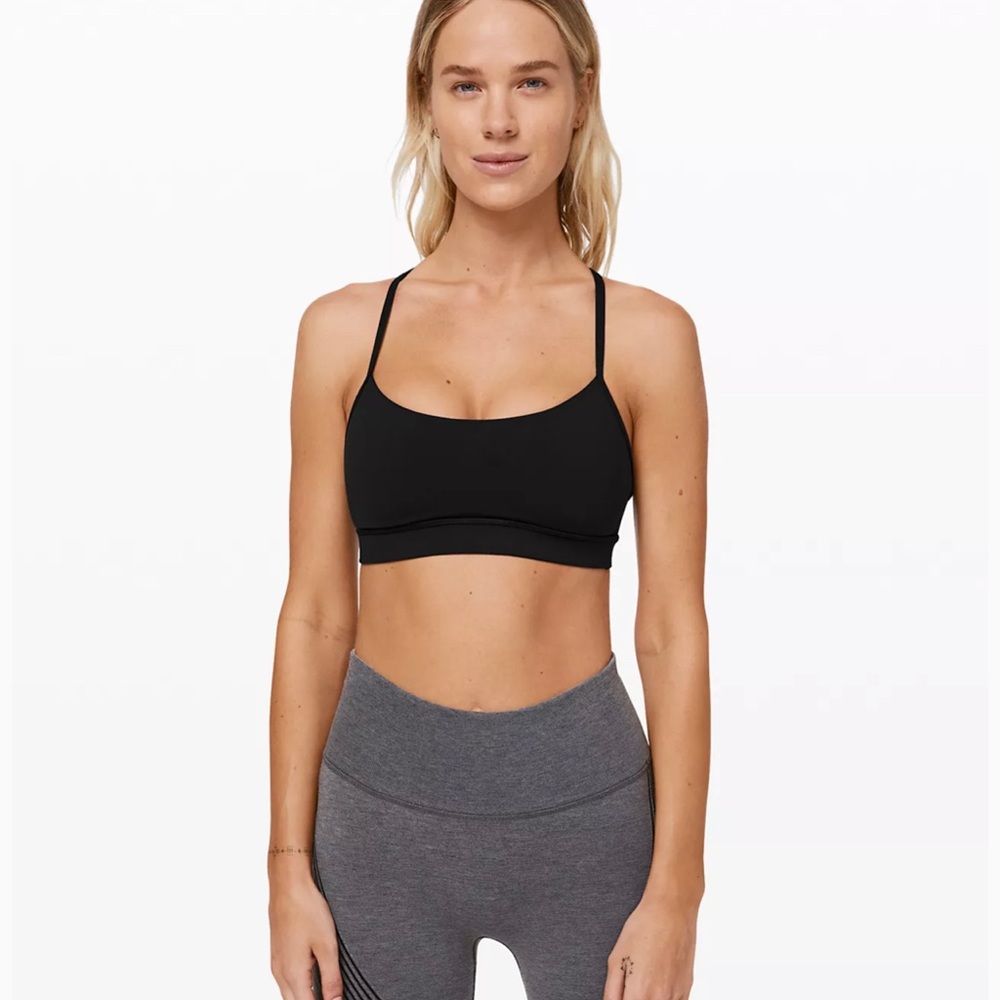 Lululemon Flow Y Bra Long Lined Nulu Night